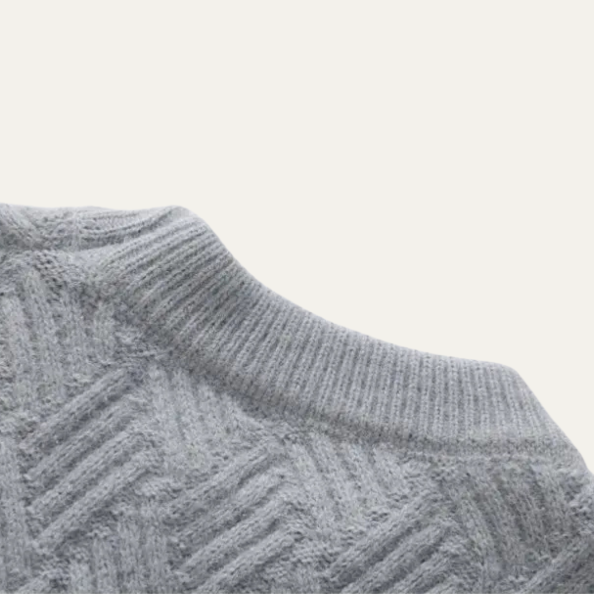 Men's Soft O Neck Knitted Sweater