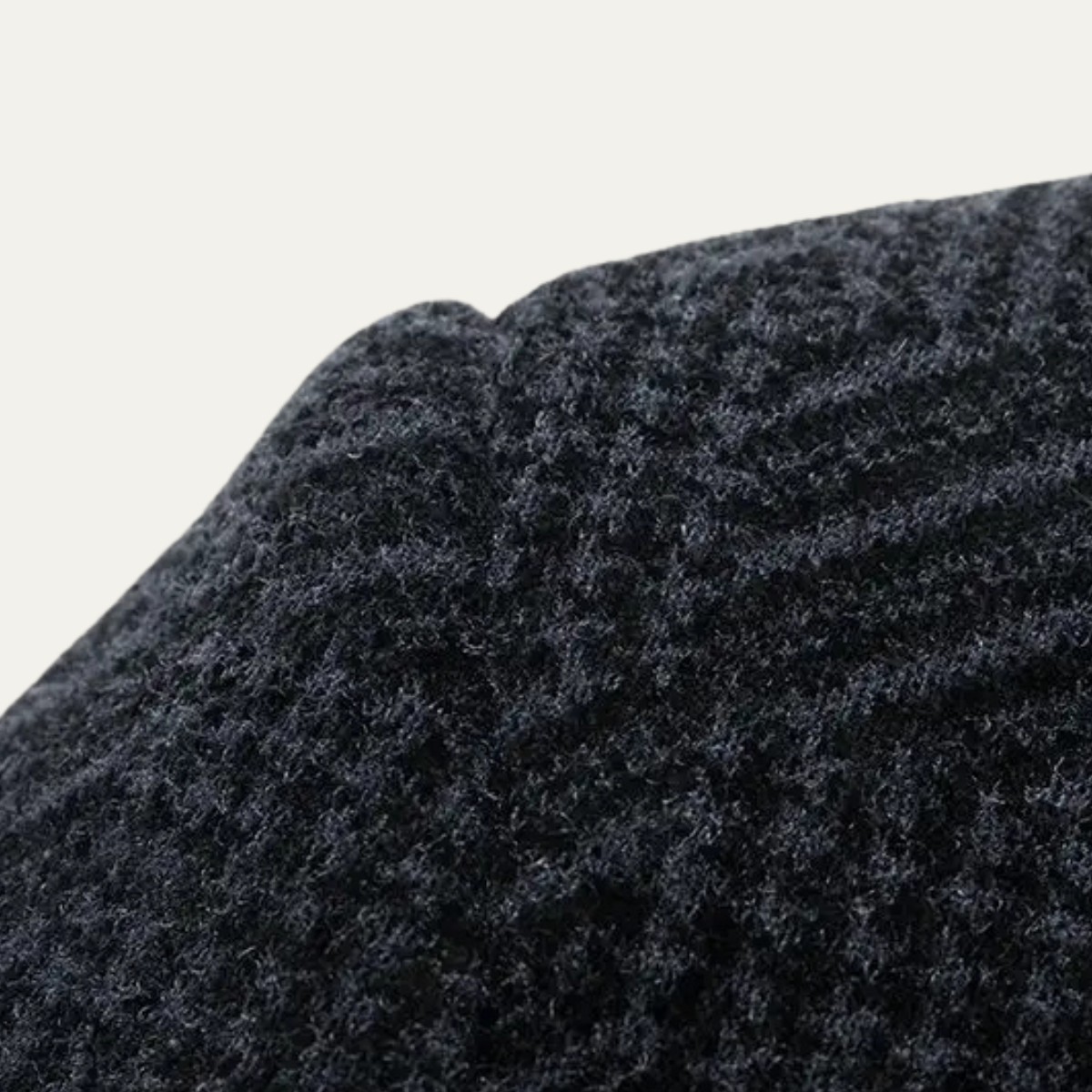 Mens Chenille Blazer Soft Fur Lined Navy