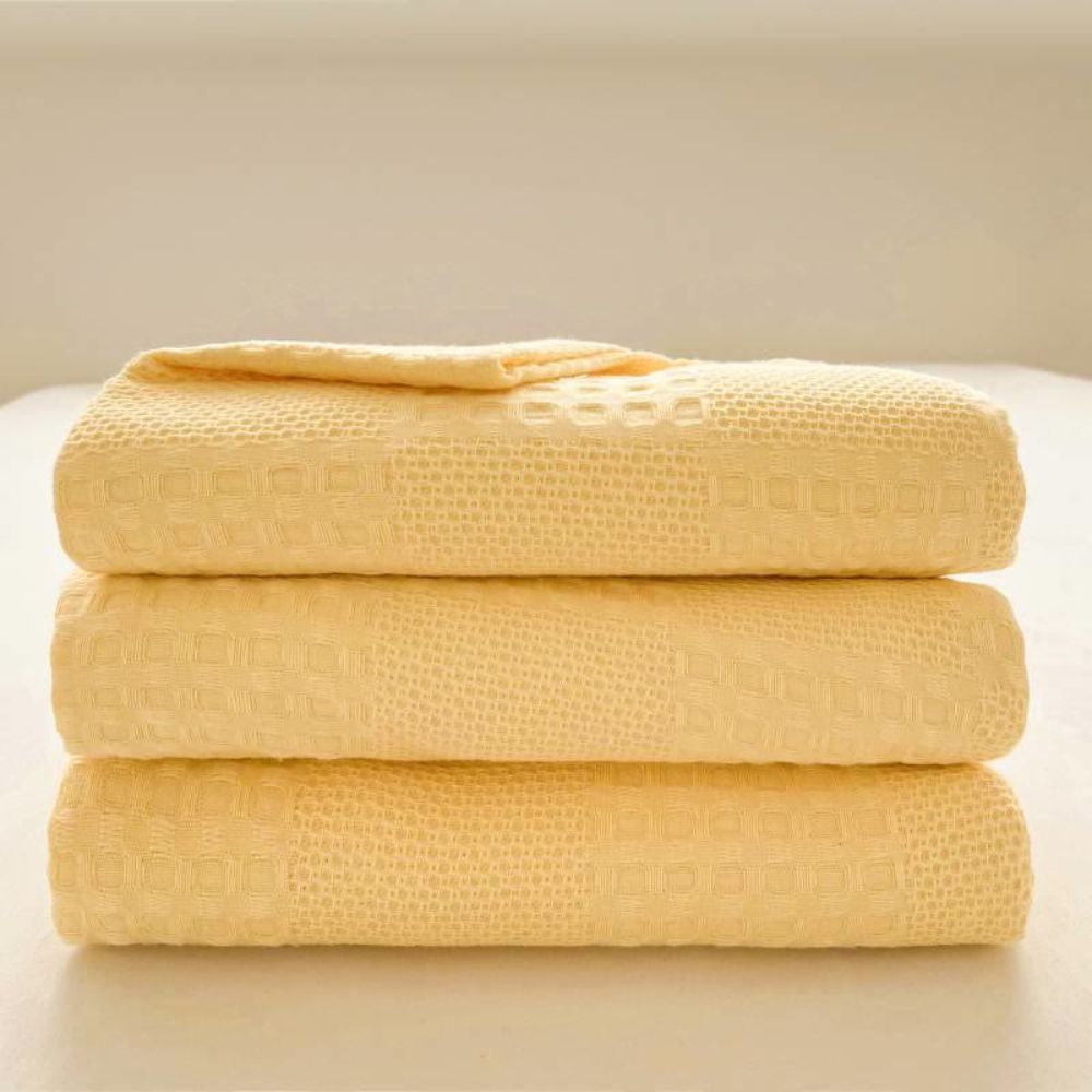 Soft Waffle Weave Blanket