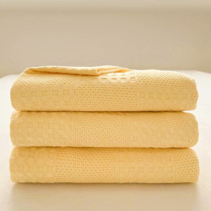 Soft Waffle Weave Blanket