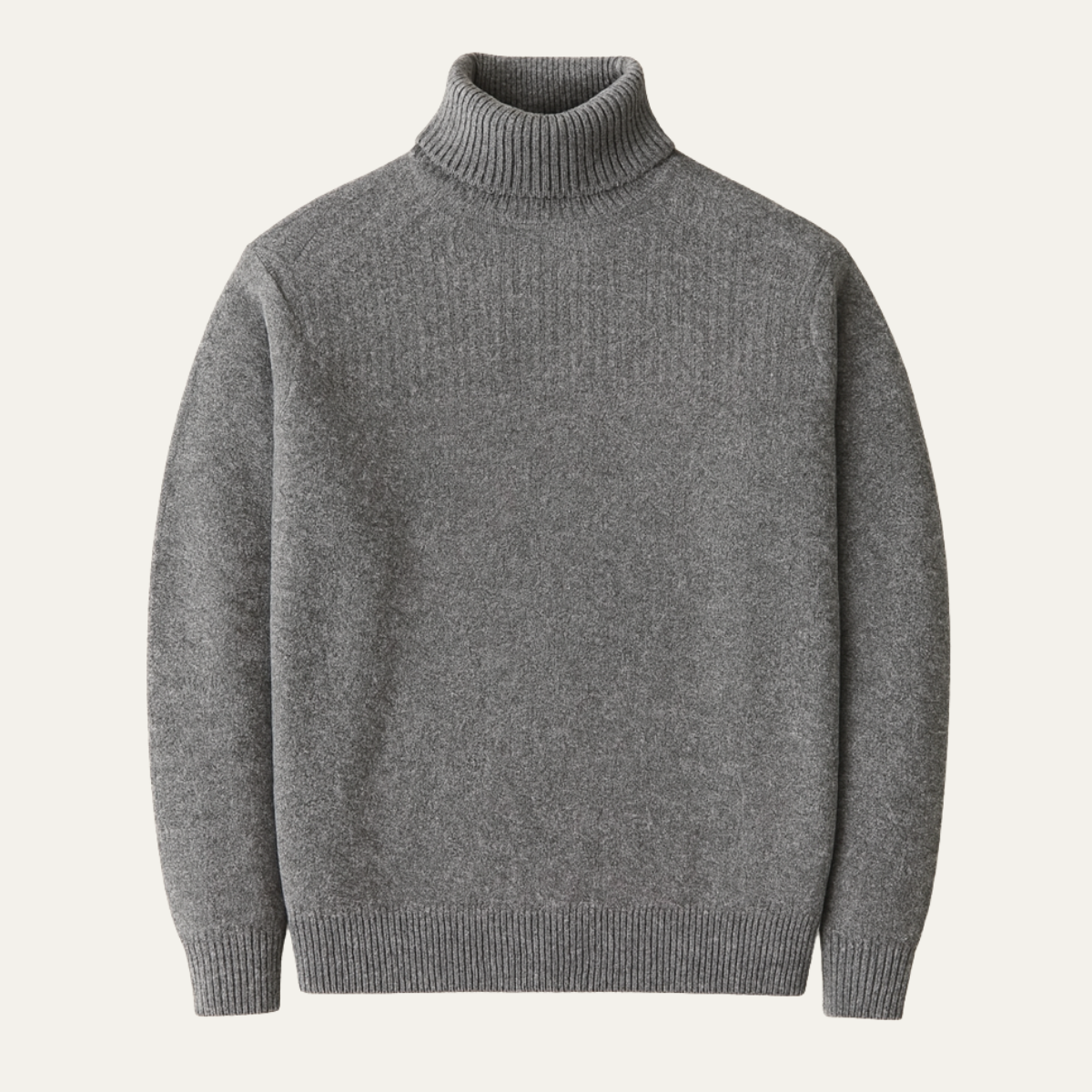Men's Warm Turtleneck Knit Sweater - Vonnera