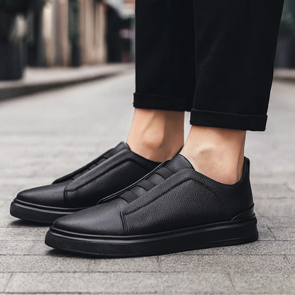 Genuine Leather Men's Sneakers