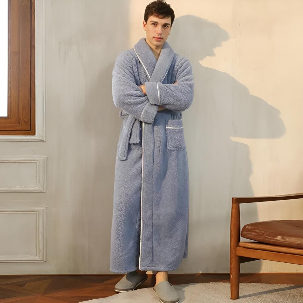Luxe Fleece Bathrobe Soft Comfortable