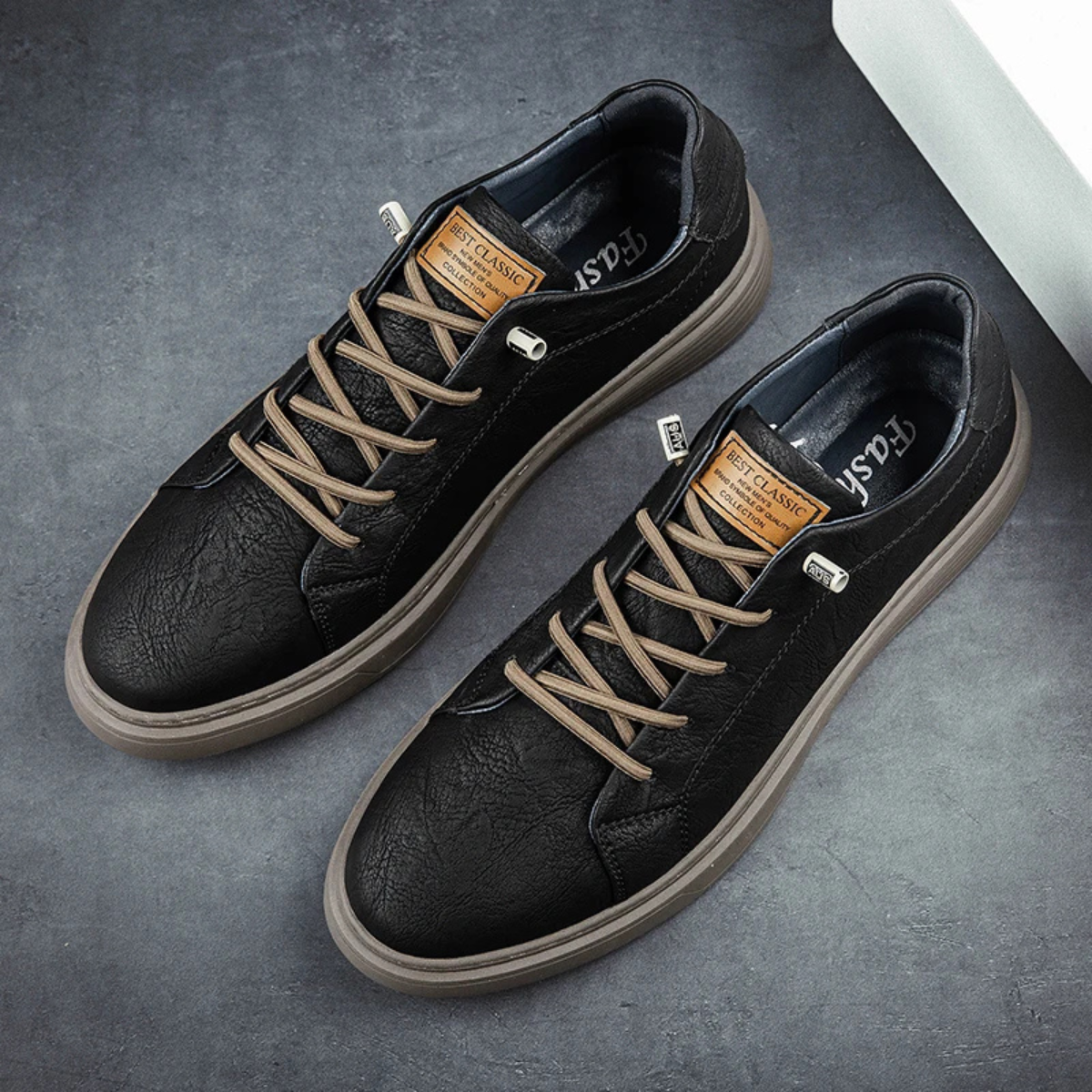 Men's Classic Shoes Lightweight Brown