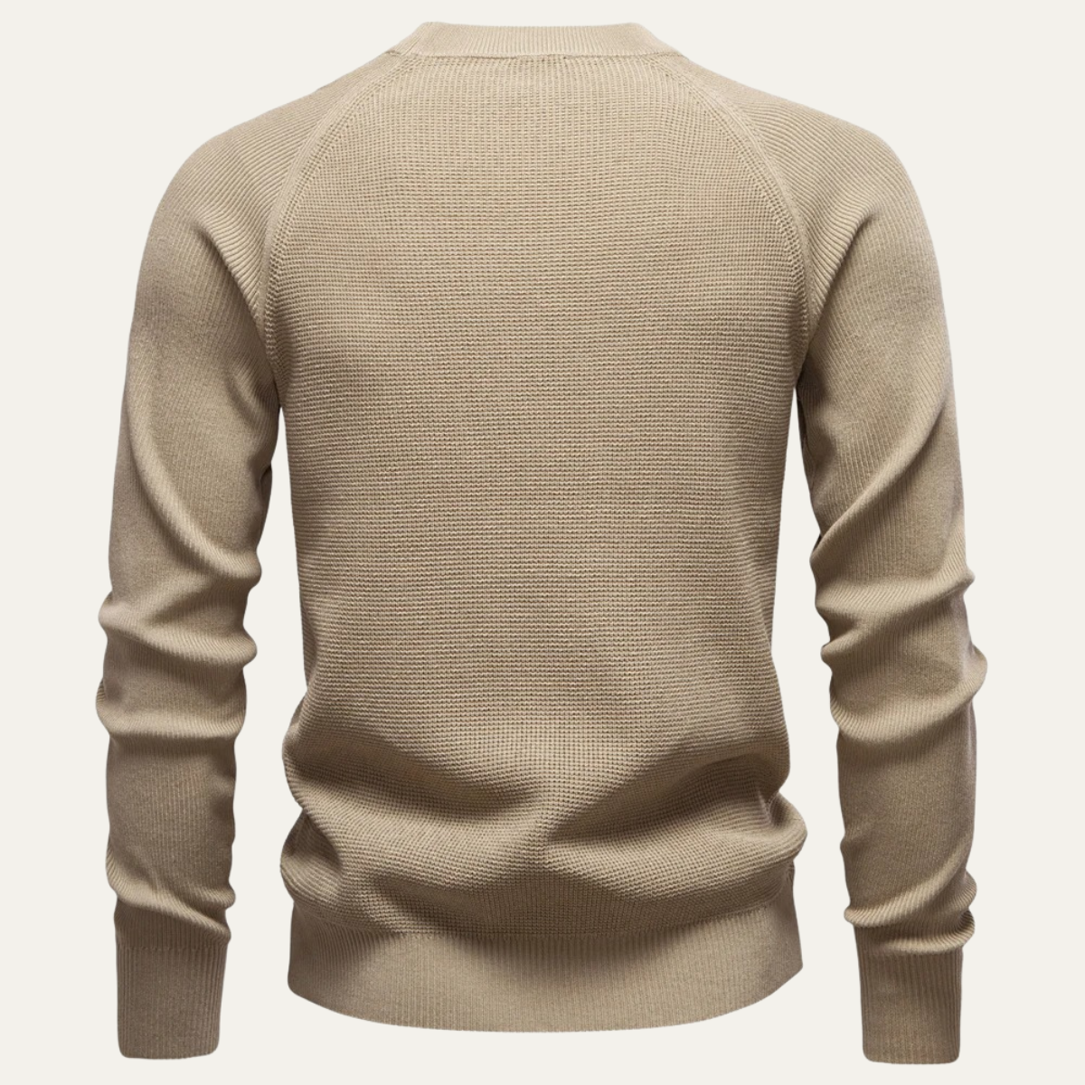 Men's Knitted Crew Neck Sweater