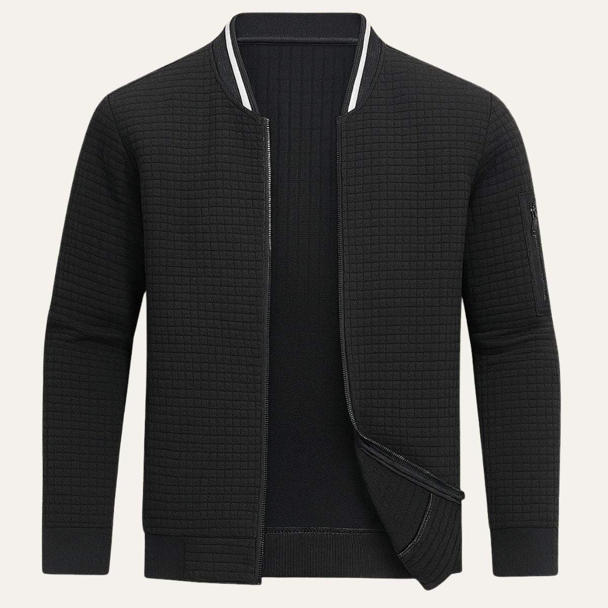 Oakshade Quilted Jacket Casual Zip Up Coat - Vonnera