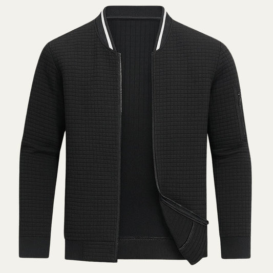 Oakshade Quilted Jacket Casual Zip Up Coat - Vonnera