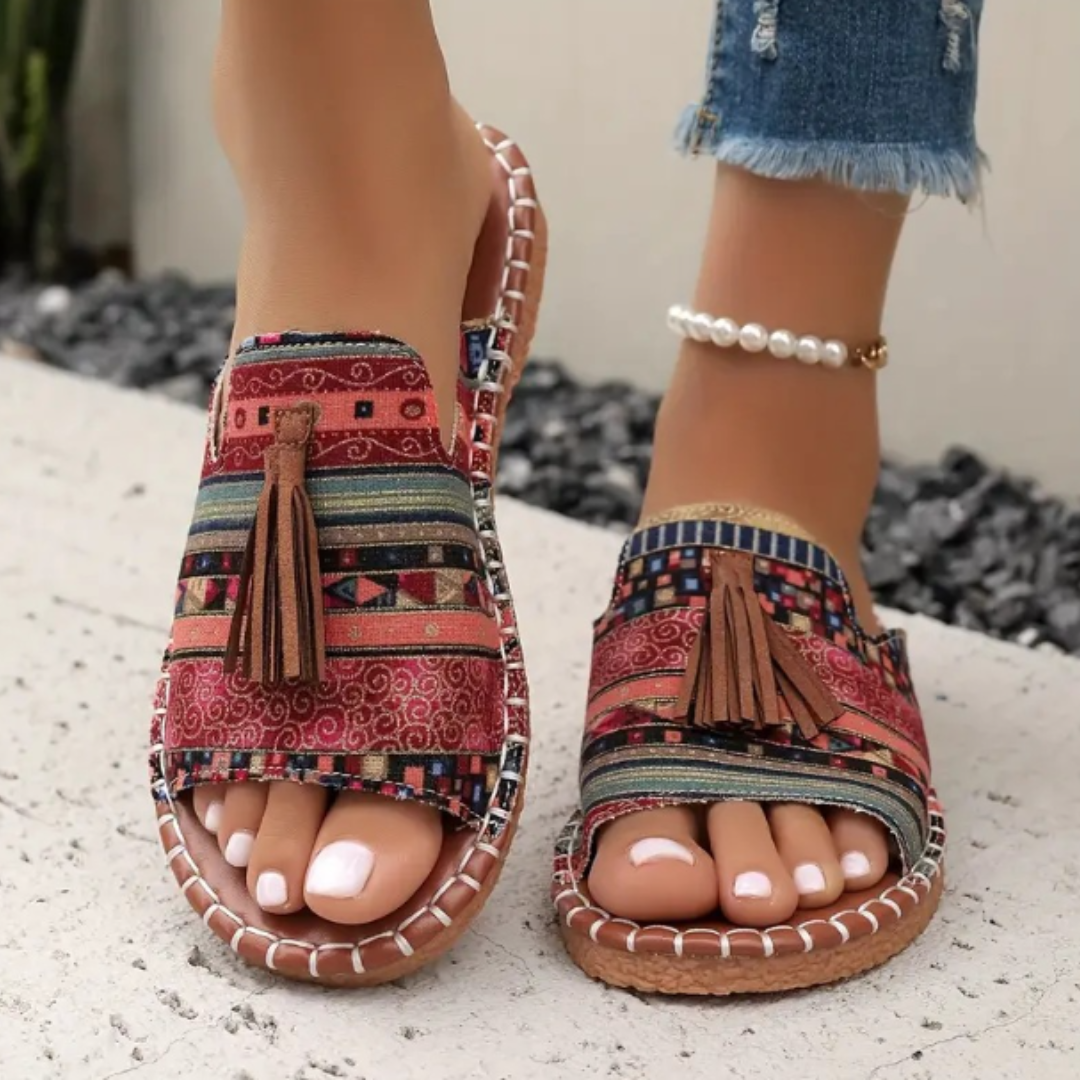 Women's Comfortable Flat Sandals - Vonnera
