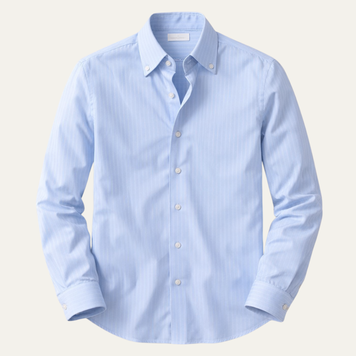 Men's Striped Button Up Shirt Casual Cotton - Vonnera