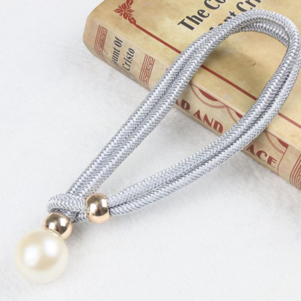 Pearl Curtain Tie Back 2-Piece Set
