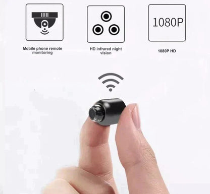 Wi-Fi Security Camera Compact Night Vision