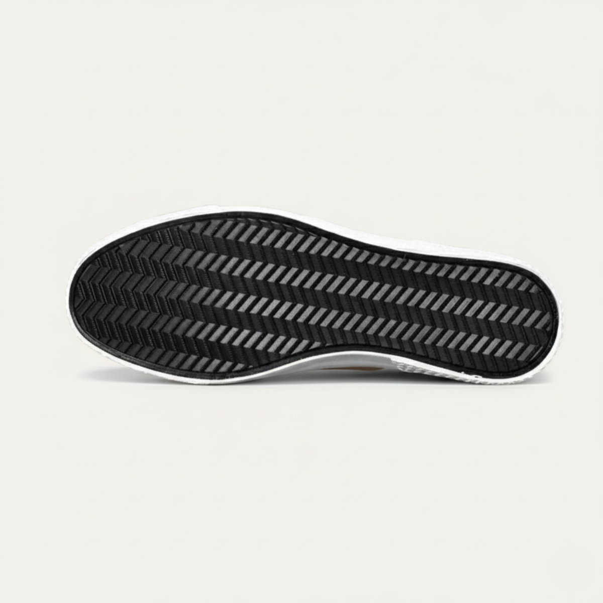 Men's Leather Sneakers Zip Up Black