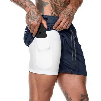Men's 2-in-1 Sport Shorts Performance Comfort