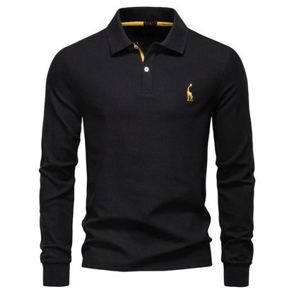 Men's Modern Cotton Long Sleeve Shirt