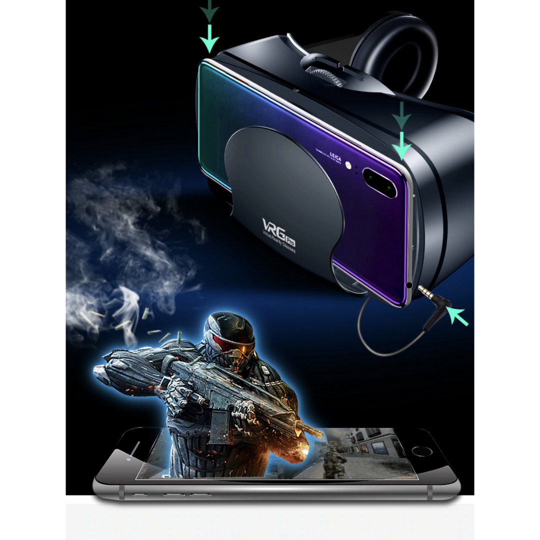 Virtual Reality Headset Glasses for iPhone Android