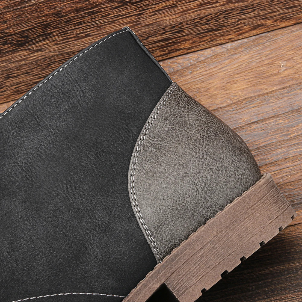 Elderpine Men's Vintage Leather Boots
