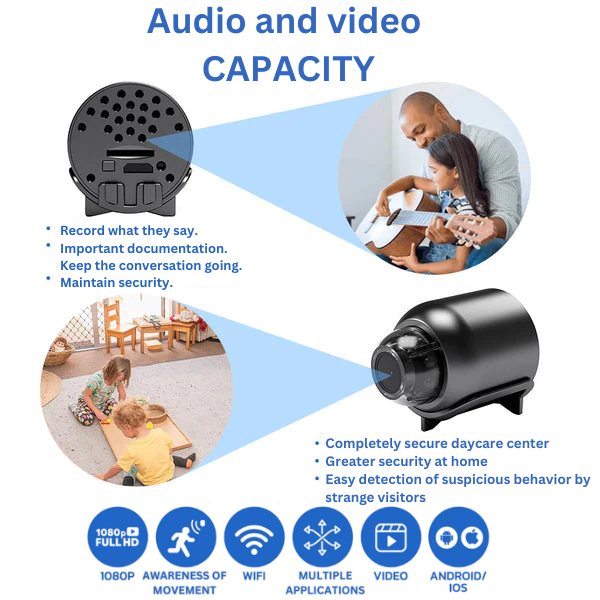 Minieye Full HD Baby Monitor Camera