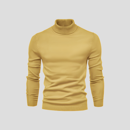 Men's Turtleneck Wool Sweater
