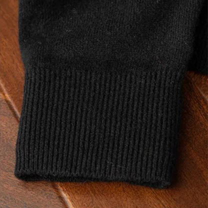 Men's Soft Knit V Neck Sweater Warm