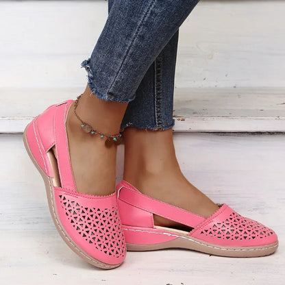Women's Slip On Wedge Sandals