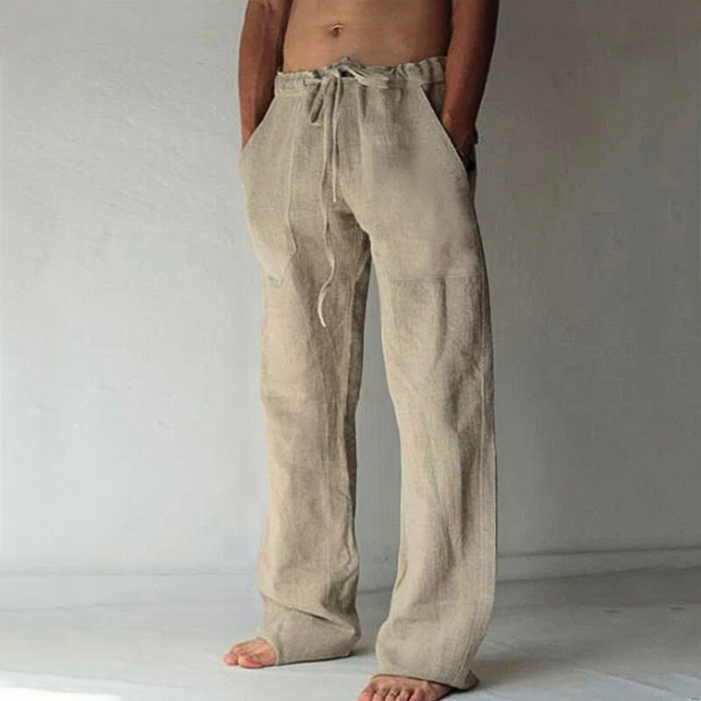 Women's High Waist Casual Pants Drawstring