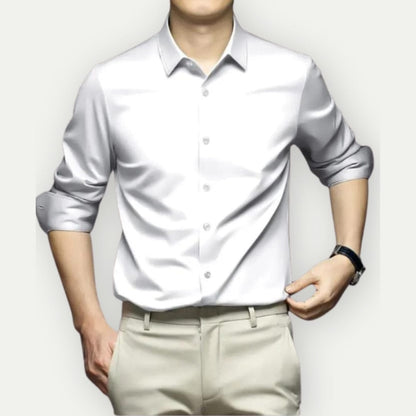Ami Men's Non-Iron Dress Shirt Wrinkle-