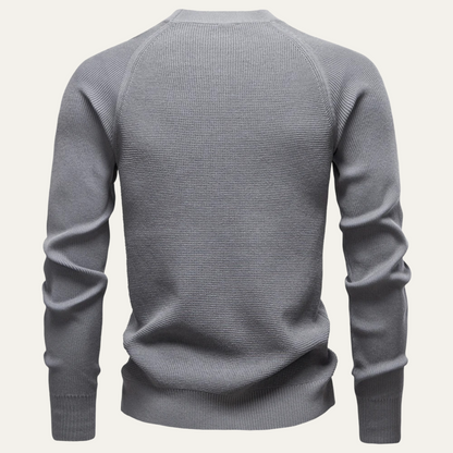 Men's Soft Knit Slim Fit Sweater Red