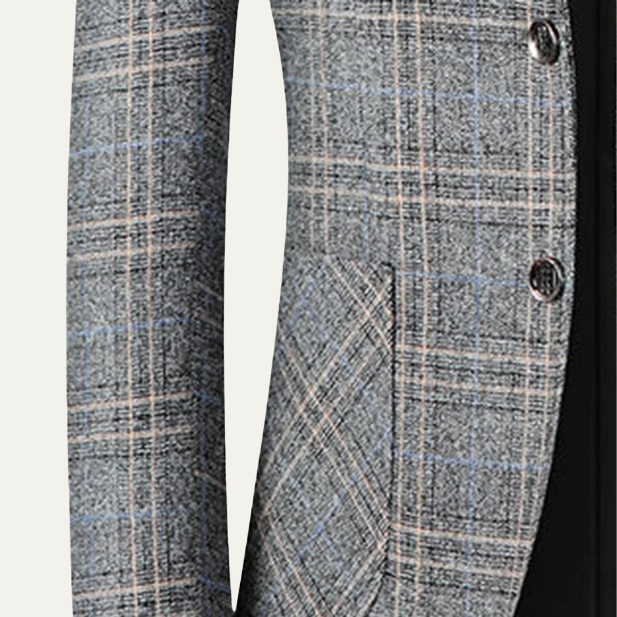 Merrifield Men's Slim Fit Checked Blazer Lightweight