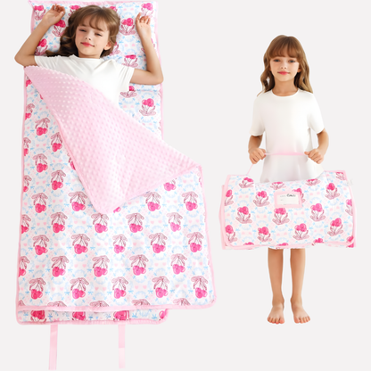 Toddler Sleep Mat With Pillow And Blanket