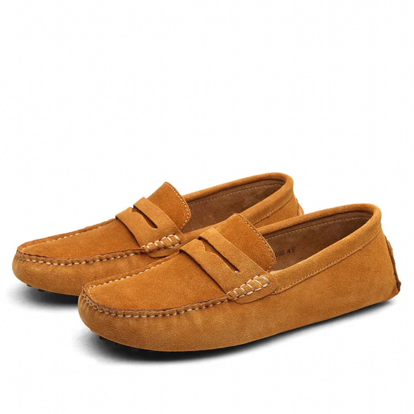 Hugo Men's Leather Loafers Brown