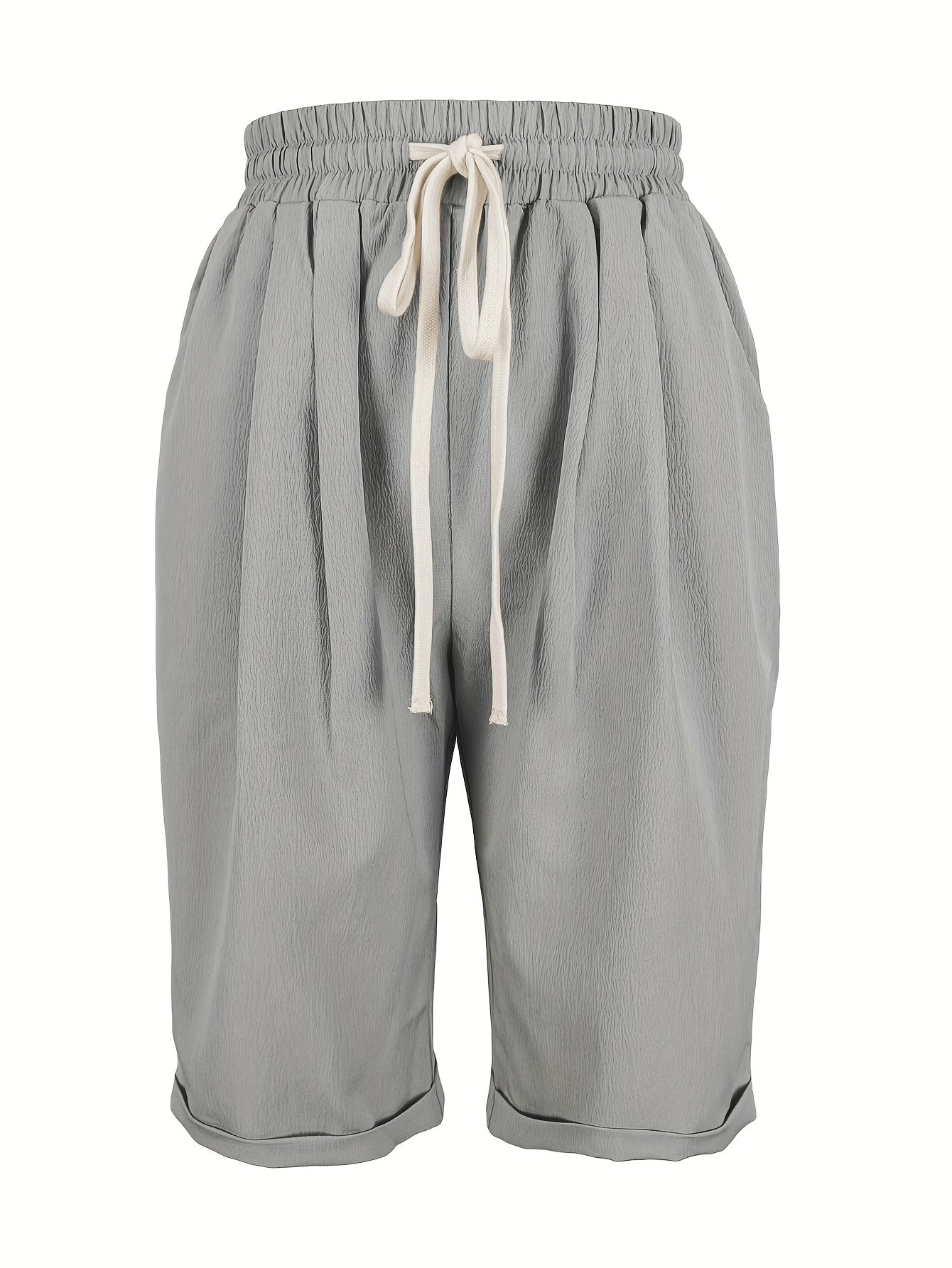 Women's Drawstring Knee Length Shorts