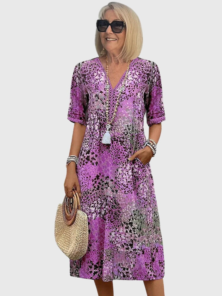 Bella Women's Floral Midi Dress
