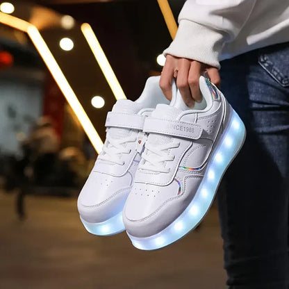 Kids Light Up Roller Skates - Vonnera