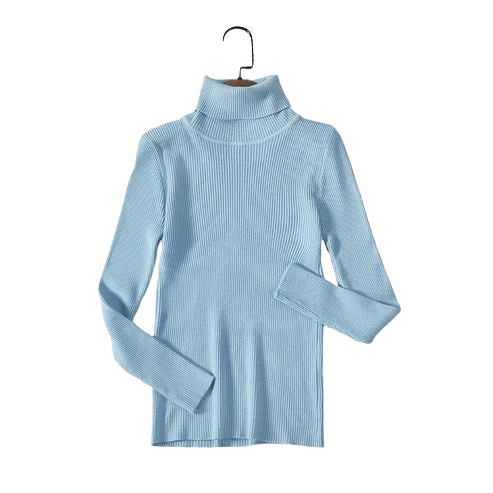 Women's Classic Turtleneck Sweater - Vonnera