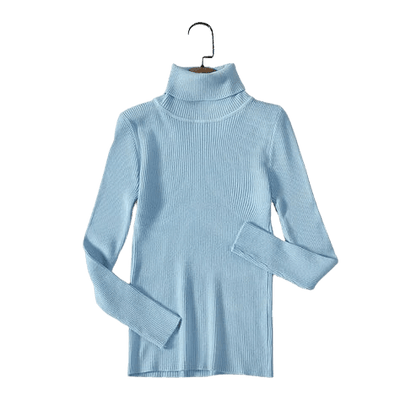 Women's Classic Turtleneck Sweater - Vonnera