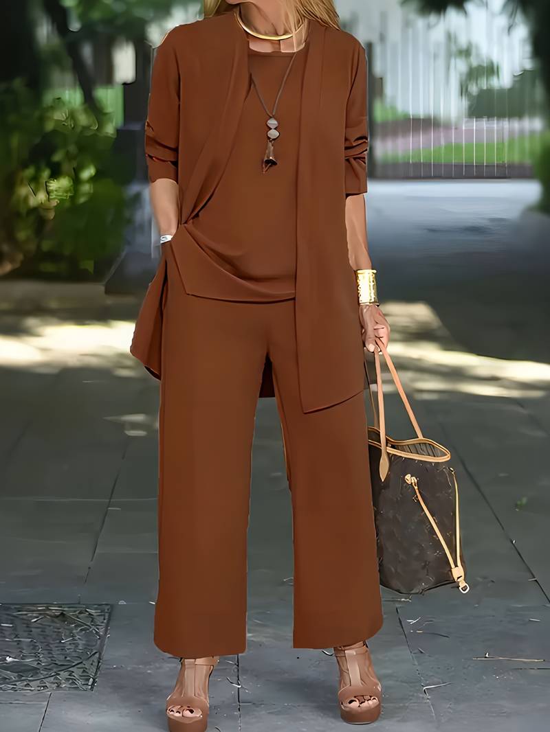 Women's 3-Piece Pants Set