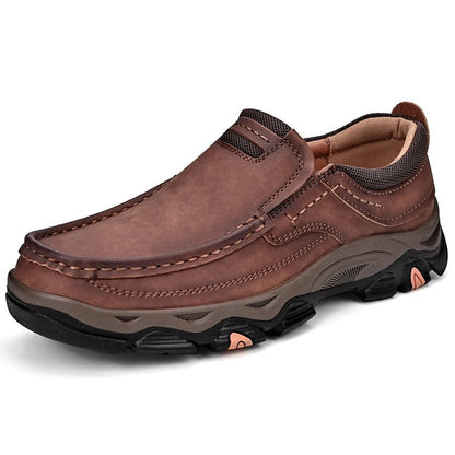 Men's Slip-On Loafers Casual Round Toe