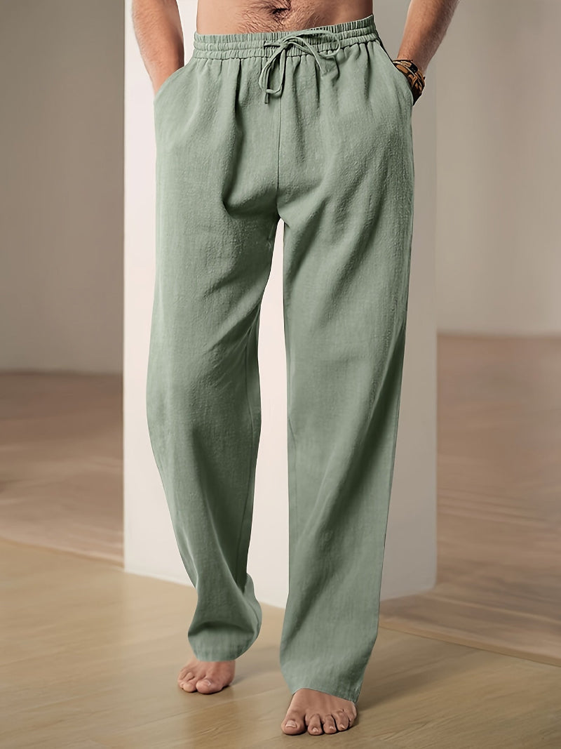 Men's Relaxed Fit Drawstring Pants