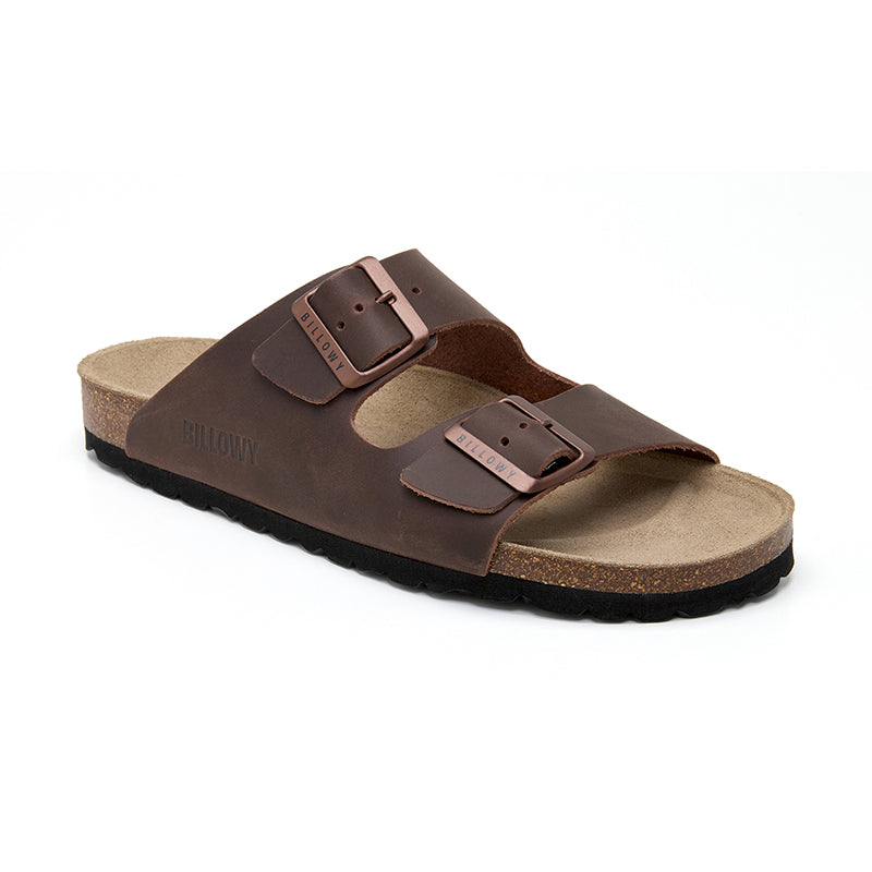 Men's Brown Malibu Sandals Open Toe Casual - Vonnera