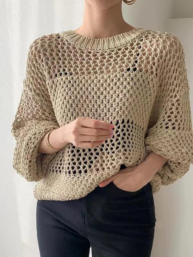 Women's Knitted Sweater - Vonnera