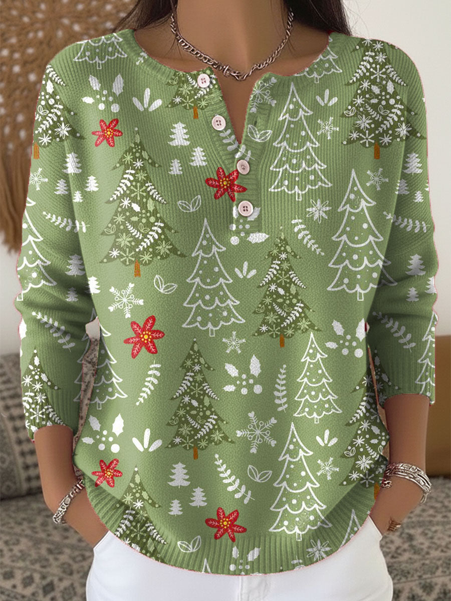 Women's Button Sweater - Vonnera