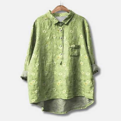 Women's Loose Fit Long Blouse