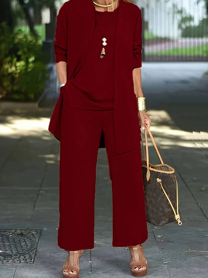 Women's 3-Piece Pants Set