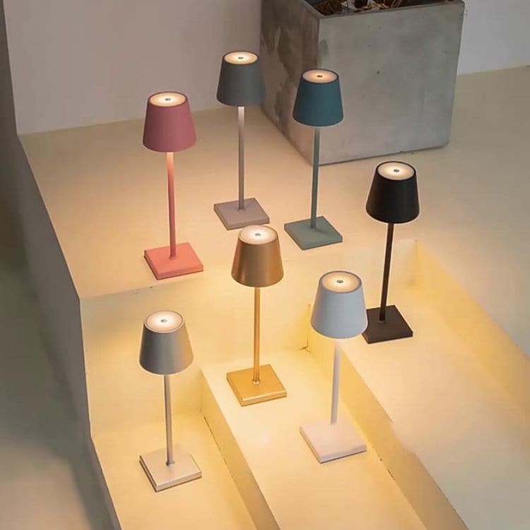 Smart LED Table Lamp Waterproof Voice Control