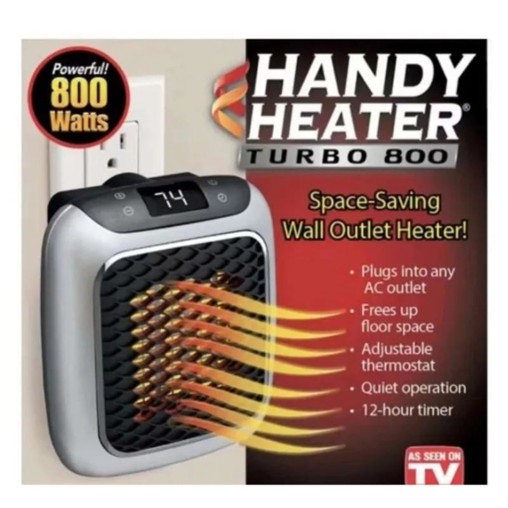 Portable Electric Space Heater 800W Compact