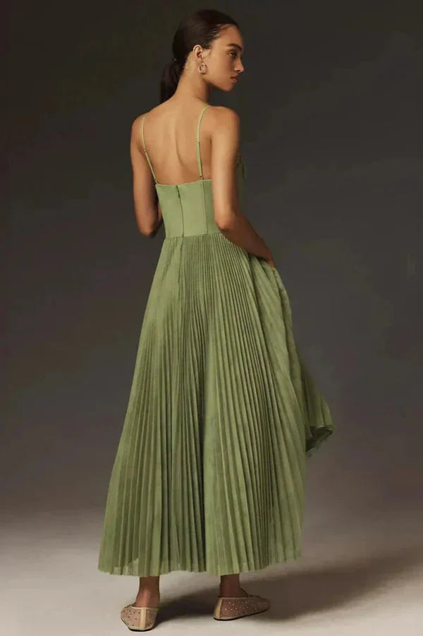 Winnie Women's Pleated Midi Dress
