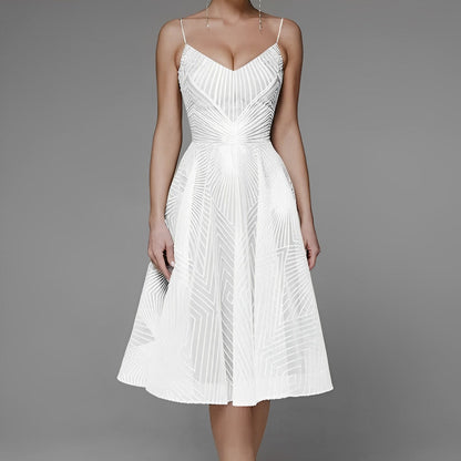 Women's Evening Dress Symmetry Line - Vonnera
