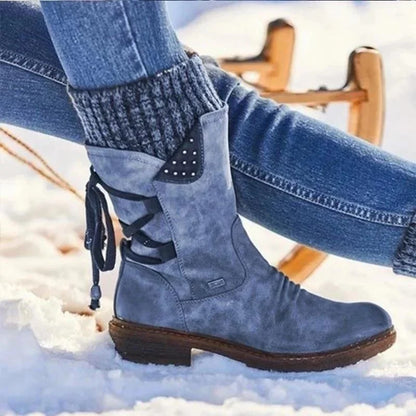 Women's Ankle Boots Lace Detail - Vonnera