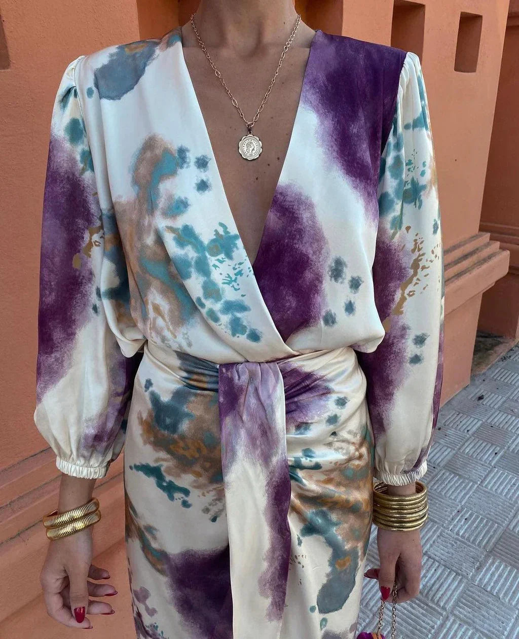 Women's Summer Blouse Skirt Set Elegant