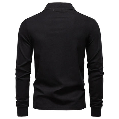 Men's Modern Cotton Long Sleeve Shirt